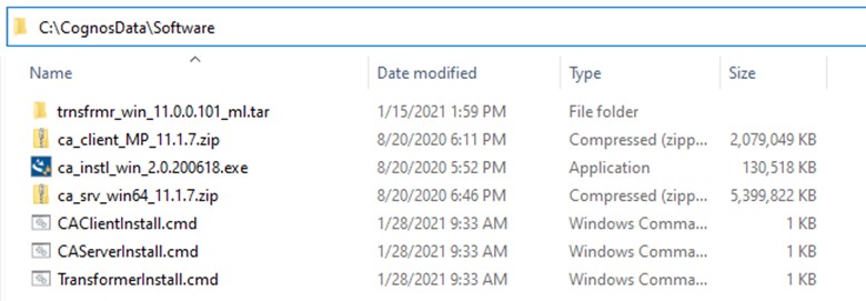 Performing A Silent Installation Via Scripts For Cognos Analytics ...