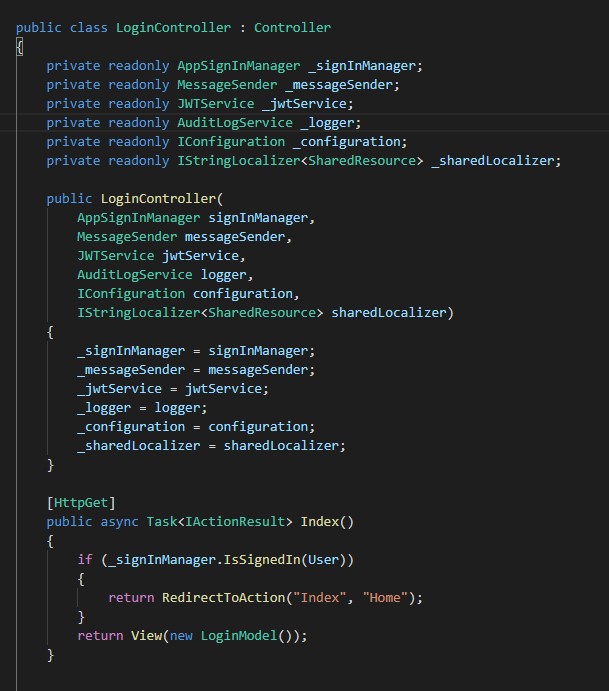 BaseController With Dependency Injection - John Daniel Associates, Inc.