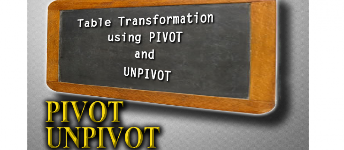 Pivote UnPivot 2